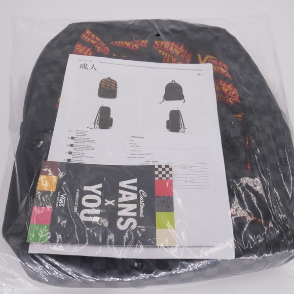 *RARE* Stranger Things Vans X Collab NWT 🔥 - Picture 3 of 5